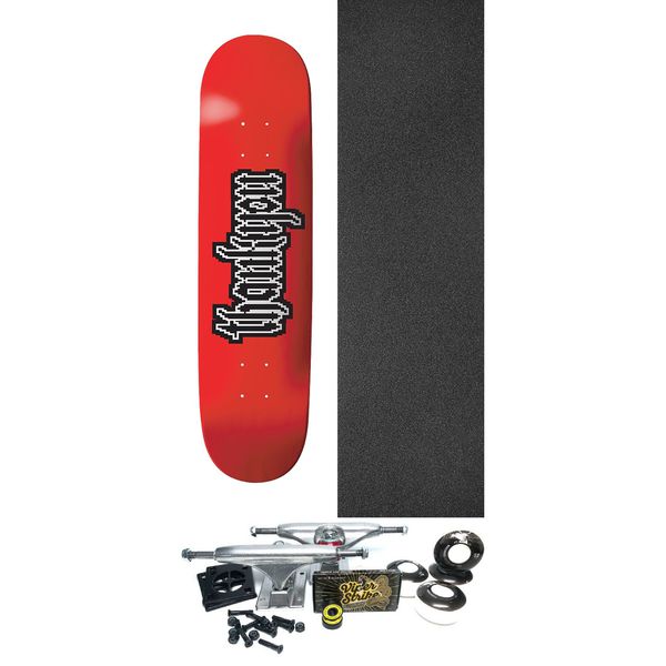 Thank You Skateboards Gothic Sprite Skateboard Deck - 8" x 31.75" - Complete Skateboard Bundle